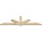 Ekena Millwork Kennewick Rough Sawn Timber Gable Bracket, Douglas Fir, 72"W x 21"H x 2"D x 4"F, 7/12 Pitch GBW072X21X0204KEN00RDF - alternate 5
